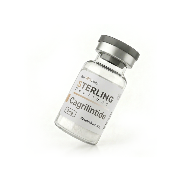 Research peptide vial high purity compound