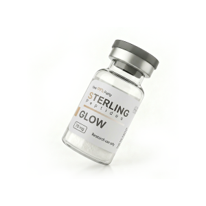Research peptide vial high purity compound