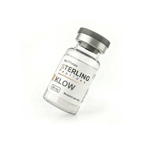 Research peptide vial high purity compound