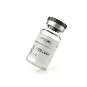 AOD 9604 from Sterling, with white powder UK