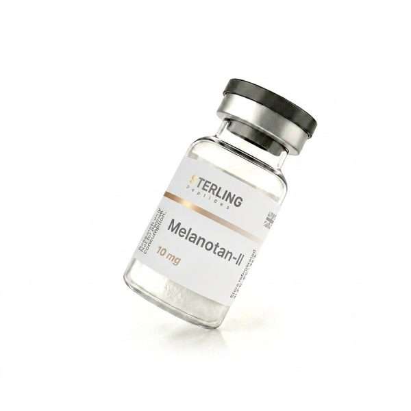 sterling-peptides-melanotan-ii-10mg-research-peptide-uk.jpg Sterling Peptides Melanotan II 10mg lyophilised research peptide vial UK